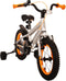 Volare Rocky - Kinderfiets - 14 inch - Handrem en zijwieltjes - Grijs