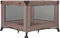 Titaniumbaby SMART Mason - Opvouwbare box 100x100 cm - Verhoogde bodem Taupe