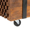 vidaXL - Salontafel - 110x45x38 - cm - massief - teakhout