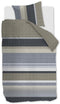 Beddinghouse Jorren - Dekbedovertrek Lits-Jumeaux - 240x200/220 cm - Blauw Grijs