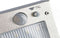 The White Series Draadloos LED Wandlampje met Bewegingsmelder - RVS, Weersbestendig, Solar