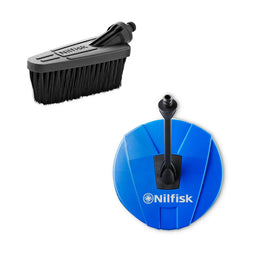 Hogedrukreiniger accessoirepakket - Compacte terrasreiniger - 2 stuks (2 stuks)