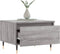 vidaXL - Salontafel - 50x46x35 - cm - bewerkt - hout - grijs - sonoma - eikenkleurig