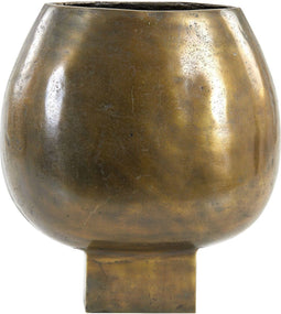 Light & Living Vaas Partida - Antiek Brons - 34x21x40cm - Modern