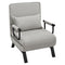 Woltu Slaapfauteuil - 3-in-1 - Verstelbare Rugleuning - Lichtgrijs - 65x78x75 cm