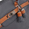 Berba Dames Leren Schoudertas Handtas Chamonix 125-322 Navy