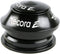 Tecora Balhoofdstel E-bike 1 1/8 Inch Zwart