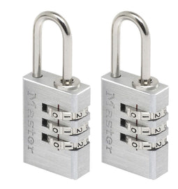 MasterLock - Cijferslot - 20mm Aluminium - 3-cijferige code