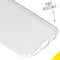 Accezz Galaxy A20e - Clear Backcover - Schokabsorberend - Transparant