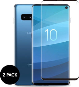 iMoshion Screenprotector Geschikt voor Samsung Galaxy S10 Tempered Glass - iMoshion Screenprotector Gehard Glas 2 pack