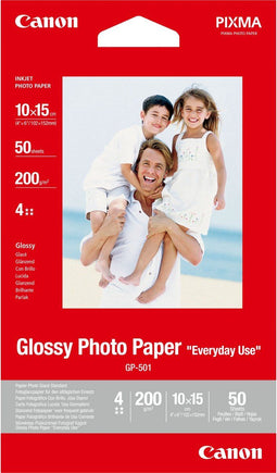 Canon GP-501 - Fotopapier 10x15cm - Glans 200 g/m² (50 vel)