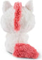 Nici Knuffeleenhoorn Glubschis Milky-fee Junior 25 Cm Wit/roze