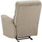 Fauteuil EVERTON Stof Lichtbruin