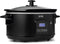 DistinQ Slowcooker 6L - Digitale Timer - Warmhoudfunctie - Zwart