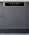 Bauknecht BKSV1PAN - Half geintegreerde vaatwasser - 14 couverts 41 dB AquaStop