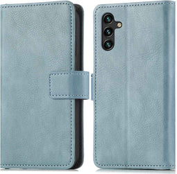 iMoshion Hoesje Geschikt voor Samsung Galaxy A13 (5G) / A04s Hoesje Met Pasjeshouder - iMoshion Luxe Bookcase - Lichtblauw