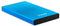 TooQ TQE-2527 - Externe behuizing - USB 3.0 - Blauw