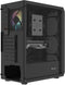 Fury Shobo SH4 RGB - Midi Tower PC - ATX µATX Mini-ITX - Zwart