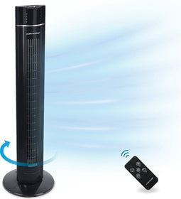 Dunlop Torenventilator - 60 W - met Afstandsbediening - Timer - Oscillerend