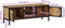 vidaXL - Tv-meubel - 110x30x40 - cm - massief - ruw - mangohout