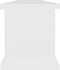 vidaXL - Wandschappen - 2 - st - 90x18x20 - cm - bewerkt - hout - wit