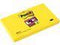 Memoblok 3M Post-it 655 Super Sticky 76x127mm ultra geel - 12 stuks