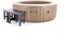 Intex Spa Bank Set - Hottub Accessoire - Lichtgewicht en Inklapbaar - Bruin
