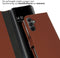 Selencia Samsung Galaxy A15 - Echt Lederen Bookcase - 3 Pashouders - Lichtbruin
