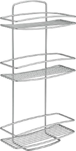 Tomado Metaltex - Onda Polytherm Badkamerrek - 3 Verdiep. - 26X11X53Cm
