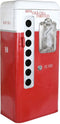 Flessenrek DKD Home Decor 70 x 44 x 151 cm Rood Wit Ijzer