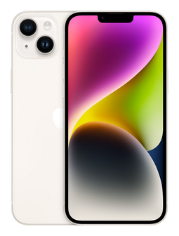 Apple iPhone 14 Plus - Sterrenlicht - 256 GB - Fysieke simkaart + eSIM