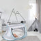 Fuegobird BabyBox - Campingbedje - UV50+ Bescherming - Blokkeer Muggen - Zilver Grijs/Blauw