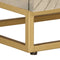 vidaXL - Tv-meubel - 110x30x40 - cm - massief - ruw - mangohout - en - ijzer