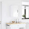 vidaXL - Keukenwandkast - Kalmar - bewerkt - hout - hoogglans - wit