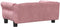 vidaXL - Hondenmand - 70x45x30 - cm - fluweel - roze