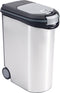 Curver Voedselcontainer - Hond of Kat - 54L - Klepdeksel - Metallic (1 stuk)