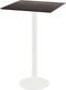 Urban Statafel Wit Frame + Riverwashed Wood HPL 70x70 cm - Essentials 130051477