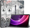imoshion Tablet Hoes Geschikt voor Lenovo Tab P11 (2nd gen) - imoshion Design Trifold Bookcase - Meerkleurig /Parijs