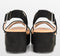 POSH by Poelman PARIS - Dames Sandalen - Plateauzool - Zwart - Maat 40