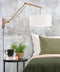 GOOD&MOJO Wandlamp Andes - Bamboe/Naturel - 95x47x55cm - Binnen Scandinavisch,Bohemian