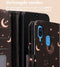 imoshion Hoesje Geschikt voor Samsung Galaxy A40 Hoesje Met Pasjeshouder - imoshion Design Bookcase smartphone - Zwart / Sky Black