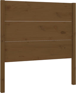 vidaXL - Hoofdbord - 81x4x100 - cm - massief - grenenhout - honingbruin