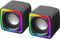 Mars Gaming MSCUBE - PC-luidsprekers 2.0 - 8W met Achtergrondverlichting - Zwart