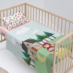 Happy Friday Sheet set 2 pieces Red riding hood 120x180 cm (Cot bed) Multicolor