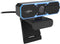 URage Streaming-webcam REC 600 HD Met Spy Protection Zwart