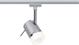 URail spot Pipe max. 1x10W GU10 cr mat/ Chroom 230V Metaal/Kunststof