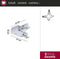 URail systeem Light & Easy, L-verbinder, titaan 230 V, metaal