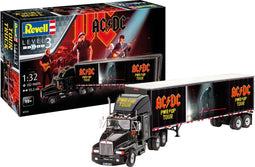 1:32 Revell 07731 AC/DC Tour Truck en Trailer "Power UP" Plastic Modelbouwpakket