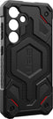 Urban Armor Gear Monarch Kevlar Geschikt voor Samsung Galaxy S24 | Kevlar® Materiaal | Back Cover Hoesje | Zwart
