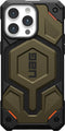 Urban Armor Gear Monarch Pro Geschikt voor Apple iPhone 15 Pro | Kevlar® Materiaal | Compatible met MagSafe | Back Cover Hoesje | Groen